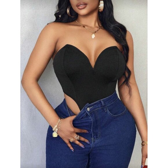 Strapless Bodysuit New - Picture 2 of 4